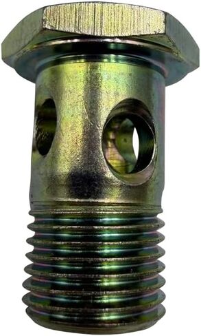 2 PCS VGT Turbo Coolant Line Banjo Connector Screw,Water Inlet Tube Bolt with Sealing Washers Compatible with 2007.5-2023 Dodge Cummins 6.7L 2500 3500 4500 5500 68014997AA 68005451AA in Kuwait