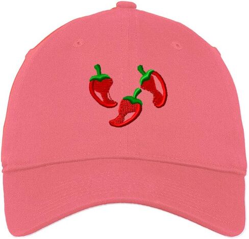 Soft Baseball Cap Southwest Chili Peppers Embroidery Vegetables Twill Cotton Dad Hats for Men & Women in Saudi Arabia