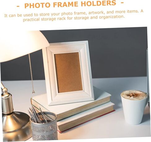 Cabilock Picture Frame Stand 10 Pack Photo Frame Holders Braces Aluminum Alloy Anti-slip for Families Office Studios in Saudi Arabia
