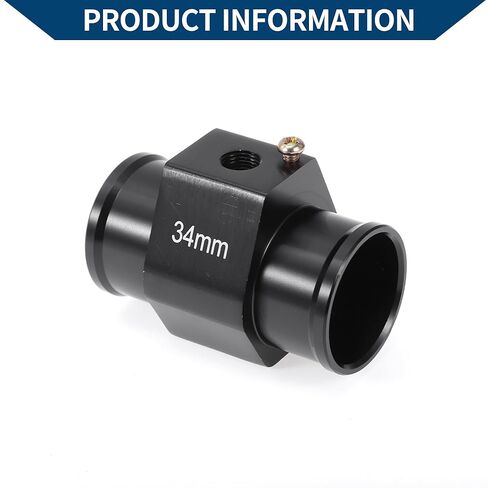 ACROPIX 12/24V Universal Water Temp Sensor Kit, 1/8" NPT 34mm Black Adapter 150'F on - 135'F Off for Automotive Radiator & Engine Cooling in Saudi Arabia