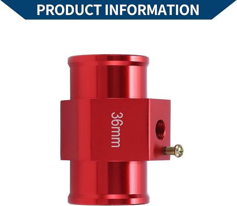 12/24V Universal Water Temp Sensor Kit, 1/8"NPT 36mm Red Adapter 190'F on - 175'F Off for Automotive Radiator & Engine Cooling in Saudi Arabia