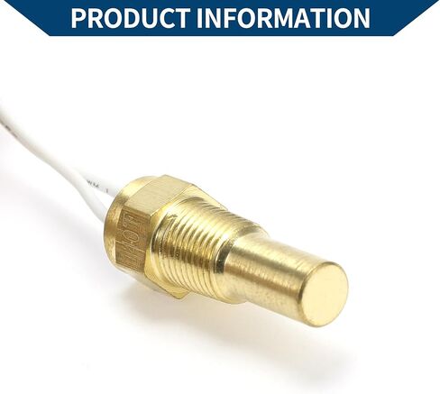 12/24V Universal Water Temp Sensor Kit, 1/8"NPT 36mm Red Adapter 190'F on - 175'F Off for Automotive Radiator & Engine Cooling in Saudi Arabia
