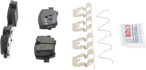 مجموعة وسادات فرامل قرص السيراميك الفاخرة من BOSCH BC2308 - متوافقة مع مجموعة مختارة من Buick Encore GX؛ شيفروليه تريل بليزر؛ مؤخرة in Saudi Arabia