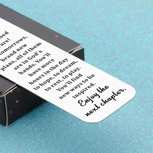 Christian Retirement Gift for Woman Man Best Happy Cool Retirement Gifts for Women Men Friends Happy Retired Going Away Leaving Farewell Gifts for Coworkers Women Men Retirement Blessings Bookmarks in Saudi Arabia