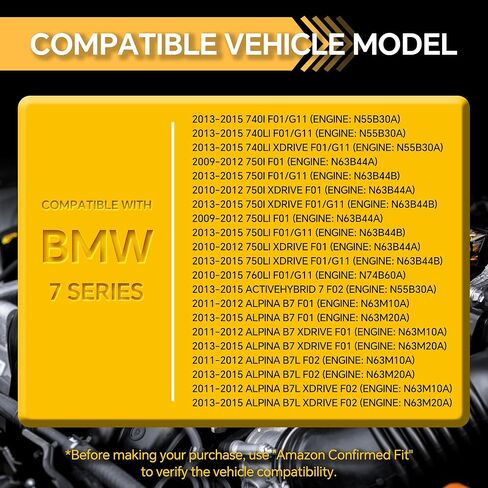 11368605123 2PCS Engine Variable Valve Timing (VVT) Solenoid Compatible with 335i/535i/550i/X3/X5/M4/M6 Replace 11367585776 11367561265 11367851299 11367610060 916-717 in Saudi Arabia
