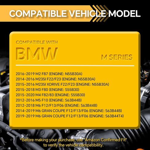 11368605123 2PCS Engine Variable Valve Timing (VVT) Solenoid Compatible with 335i/535i/550i/X3/X5/M4/M6 Replace 11367585776 11367561265 11367851299 11367610060 916-717 in Saudi Arabia