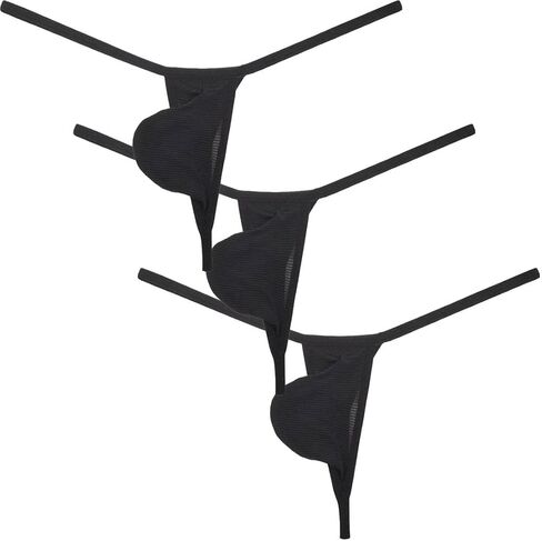 بيكيني رجالي صغير من الحرير الجليدي، ملابس داخلية بسلسلة ناعمة من Tangas، ملابس داخلية على شكل حرف T من الخلف، ملابس داخلية ذات تغطية بسيطة in Kuwait