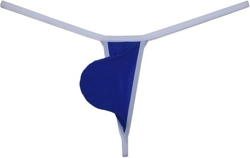 Men's Ice Silk Mini Bikini Tangas Soft String Thong Underwear Pouch T-back Minimal Coverage Underpants in Saudi Arabia