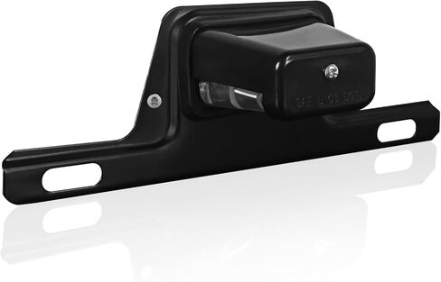LED License Plate Light with Steel Bracket, Waterproof 12V Universal Trailer Tag Lamp for Truck RV Boat Utility Vehicle Semi Truck, DOT Compliant, ABS Housing, Submersible Design in Saudi Arabia