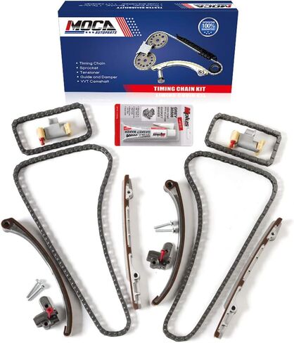 MOCA Timing Chain Kit Fit 1997-2000 for Jaguar Xk8 & 98-00 for Jaguar Vanden Plas & 98-00 for Jaguar Xj8 Xjr 4.0L V8 DOHC in Saudi Arabia