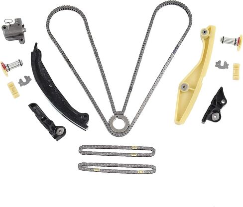 DNJ TK4213BWP مجموعة أدوات سلسلة التوقيت مع مضخة مياه لـ 2013-2016 لينكولن MKT 3.7L V6 24V DOHC 3726cc in Kuwait