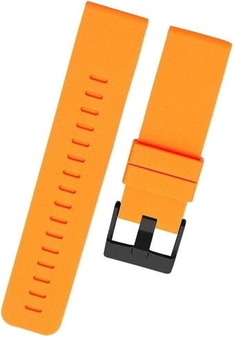Waterproof Rubber Watchband Fit for Suunto Traverse Series Alpha Watch 24mm Silicone Straps with Stainless Steel Clasp (Color : Black x Black, Size : 24mm) in Saudi Arabia
