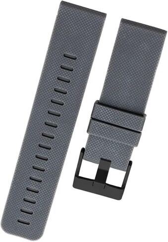 Waterproof Rubber Watchband Fit for Suunto Traverse Series Alpha Watch 24mm Silicone Straps with Stainless Steel Clasp (Color : Black x Black, Size : 24mm) in Saudi Arabia