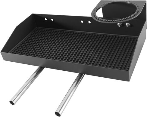 صينية مسند الرأس لتنظيم وحدة التحكم المركزية الأمامية متوافقة مع Ford F150 F250 F350 F450 F550 F650 2011-2025، ملحقات تخزين منظم العملات المعدنية لوحدة التحكم المركزية للشاحنة، مقعد القفز فقط in Kuwait