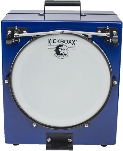 Toca Percussion KickBoxx Pro Suitcase Drum Set - Cobalt Blue in Saudi Arabia