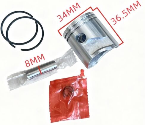 Piston Ring Pin Card Huang Kit 34MM Fit for BG56 BG86 SH56 HS45 KM55 SH55 HL45 MM55 BG45 BG46 BG200 SR200 in Kuwait