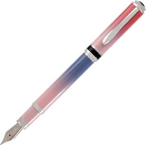 Monteverde USA Innova Ombre Fusion Charm (Violet/Pink/Magenta Gradient Finish) Fountain Pen - Broad Nib, Refillable, Gift Case, Luxury Pen in Saudi Arabia