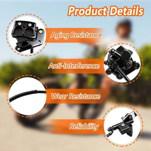Right Front Brake Assembly Compatible with Tuttio Soleil01 E-bikes in Saudi Arabia