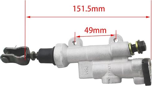 Road Passion 43500-KZ4-J43 Rear Brake Master Cylinder Replacement for Honda CR125R CR250R CRF250R CRF250X CRF450R CRF450X in Saudi Arabia