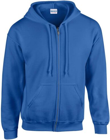 Gildan Adult Fleece Zip Hooded Sweatshirt, Style G18600, X-Large in Saudi Arabia