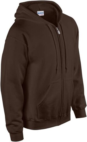 Gildan Adult Fleece Zip Hooded Sweatshirt, Style G18600, X-Large in Saudi Arabia