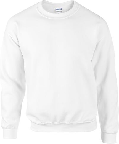 Gildan DryBlend Adult Set-in Crew Neck Sweatshirt (13 Colours) (M) (New Safety Green) in Saudi Arabia