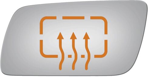Burco 4239H Driver Side Power Replacement Mirror Glass Heated for 2009-2012 FORD FLEX in Saudi Arabia