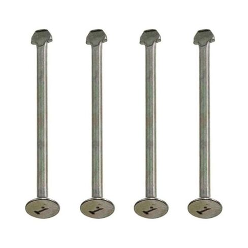 KarParts360 لدودج داكوتا 1990-2003 زنبرك الفرامل دبوس التثبيت | 4 قطع | مادة الصلب | أصفر in Saudi Arabia