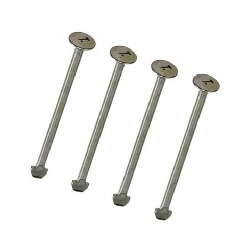 KarParts360 لدودج داكوتا 1990-2003 زنبرك الفرامل دبوس التثبيت | 4 قطع | مادة الصلب | أصفر in Saudi Arabia
