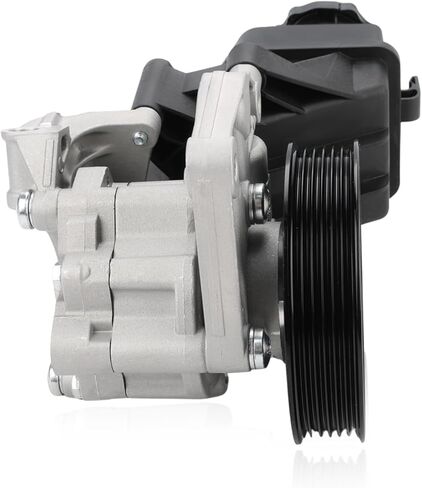 Power Steering Pump with Pulley & Reservoir Compatible with Mercedes-Benz E350 SLK350 2012 2013 2014 2015 2016, Compatible with Mercedes-Benz E400 2015-2018, Replacement for 0064665701, 21-619 in Saudi Arabia