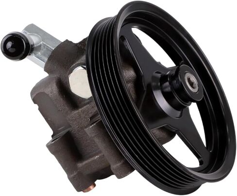 مضخة توجيه كهربائية 20-283 مع بكرة تناسب 1999-2004 F-250 F-350 Super Duty 5.4L 6.8L، 1999-2007 E-350 Super Duty 5.4L 6.8L، 2004-2007 E-250، 2003-2007 E-150 in Kuwait