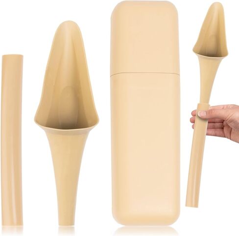 SHEWEE Flexi + Case - Reusable Pee Funnel - Flexible, Larger Version of The Original Female Urination Device Since 1999! – Pumpkin in Saudi Arabia