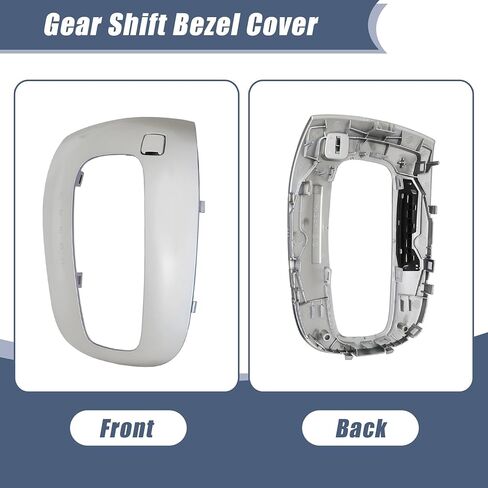 XQSMWF Gear Shift Bezel Cover Silver Fit for Buick Encore 2013-2018 1.4L l4 Engine, Replace 55587364 Car Center Console Plastic Gear Shift Panel Trim in Saudi Arabia
