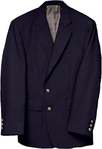 Edwards Men's Classic Two Button Single Breasted Blazer, Dark Navy, 40 Short in Saudi Arabia