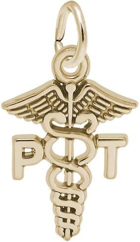 Rembrandt Physical Therapist Caduceus Charm in Saudi Arabia
