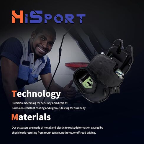 HiSport 74851SNAA22 مشغل قفل الباب الخلفي - مجموعة مزلاج الباب الخلفي متوافقة مع Honda Civic 2006 2007 2008 2009 2010 2011 in Kuwait
