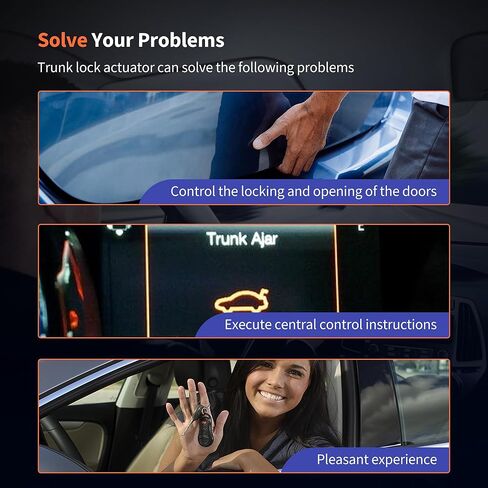 HiSport 74851SNAA22 مشغل قفل الباب الخلفي - مجموعة مزلاج الباب الخلفي متوافقة مع Honda Civic 2006 2007 2008 2009 2010 2011 in Kuwait