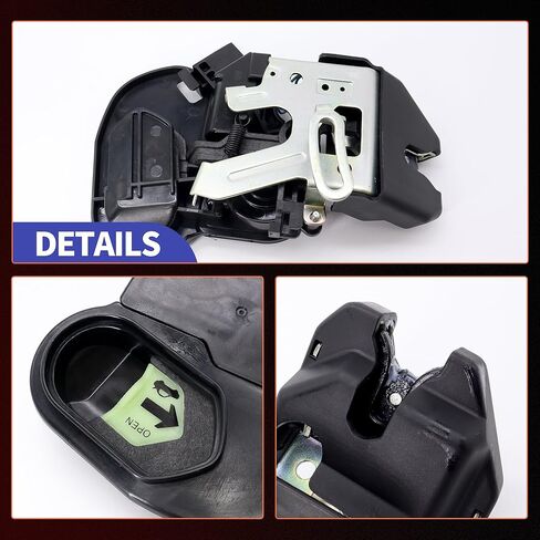 HiSport 74851SNAA22 مشغل قفل الباب الخلفي - مجموعة مزلاج الباب الخلفي متوافقة مع Honda Civic 2006 2007 2008 2009 2010 2011 in Kuwait