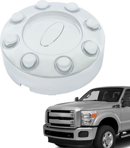 WFLNHB غطاء مركزي لعجلة الكروم 8 العروة 17 عجلات بديلة لـ F250 F350 Super Duty 2005-2016 in Saudi Arabia