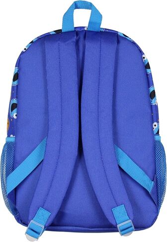 INTIMO Sesame Street Cookie Monster C حقيبة ظهر مزدوجة المقصورة لملفات تعريف الارتباط مقاس 16 بوصة in Kuwait