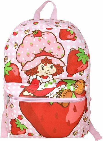 Fast Forward Strawberry Shortcake 16" Print All Over Backpack, Pink in Saudi Arabia