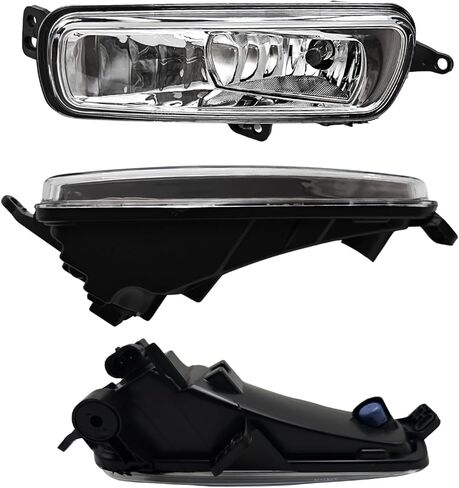 مصابيح الضباب لمصابيح القيادة الضبابية Ford Focus Bumper 2015-2018 يسار + يمين مع مفتاح تجميع السائق وجانب الركاب (لا تناسب طراز RS أو ST) in Kuwait
