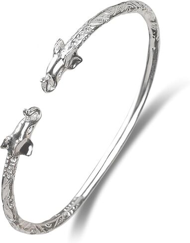 Better Jewelry Elephant .925 Sterling Silver West Indian Bangle, 1 piece in Saudi Arabia