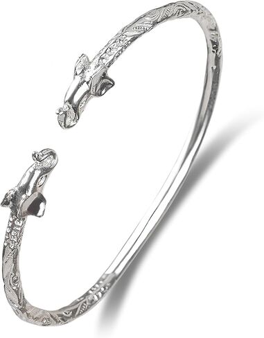 Better Jewelry Elephant .925 Sterling Silver West Indian Bangle, 1 piece in Saudi Arabia