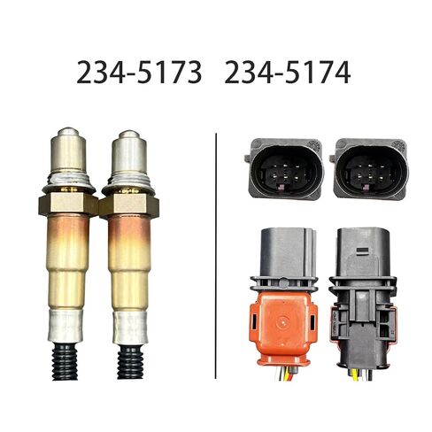 4 Pcs Upstream and Downstream o2 Sensor 234-5173 234-5174 234-8050 Oxygen Sensor Fit for Ford F150 2.7L V6 Turbocharged 2018-2020 / Ford Edge 2.7L V6 Turbocharged 2019-2024 in Saudi Arabia
