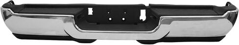 Compatible with 2019-2024 R-A-M 2500 3500 Pickup Steel Chrome Rear Step Bumper Assembly CH1103182 in Kuwait