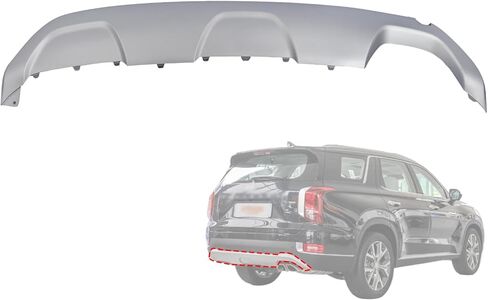 Rear Bumper Lower Skid Plate Panel 86671-S8000 Compatible with Hyundai Palisade 2020 2021 2022 Rear Bumper Guard Cover 86671S8000 in Saudi Arabia