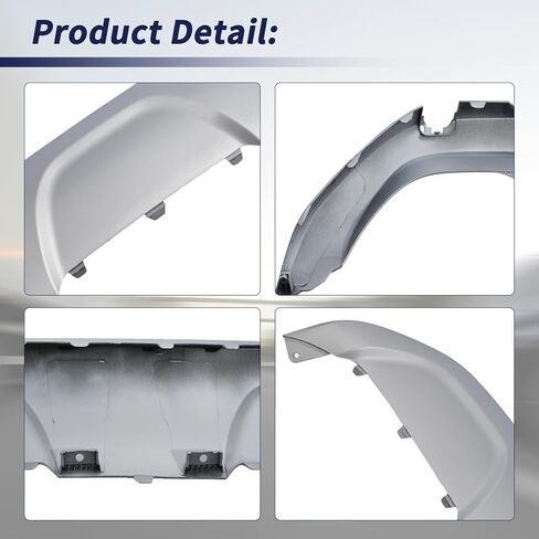 Rear Bumper Lower Skid Plate Panel 86671-S8000 Compatible with Hyundai Palisade 2020 2021 2022 Rear Bumper Guard Cover 86671S8000 in Saudi Arabia