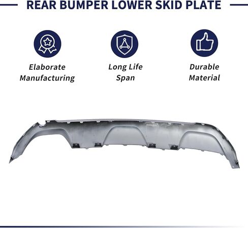 Rear Bumper Lower Skid Plate Panel 86671-S8000 Compatible with Hyundai Palisade 2020 2021 2022 Rear Bumper Guard Cover 86671S8000 in Saudi Arabia