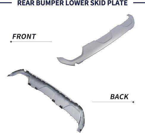 Rear Bumper Lower Skid Plate Panel 86671-S8000 Compatible with Hyundai Palisade 2020 2021 2022 Rear Bumper Guard Cover 86671S8000 in Saudi Arabia
